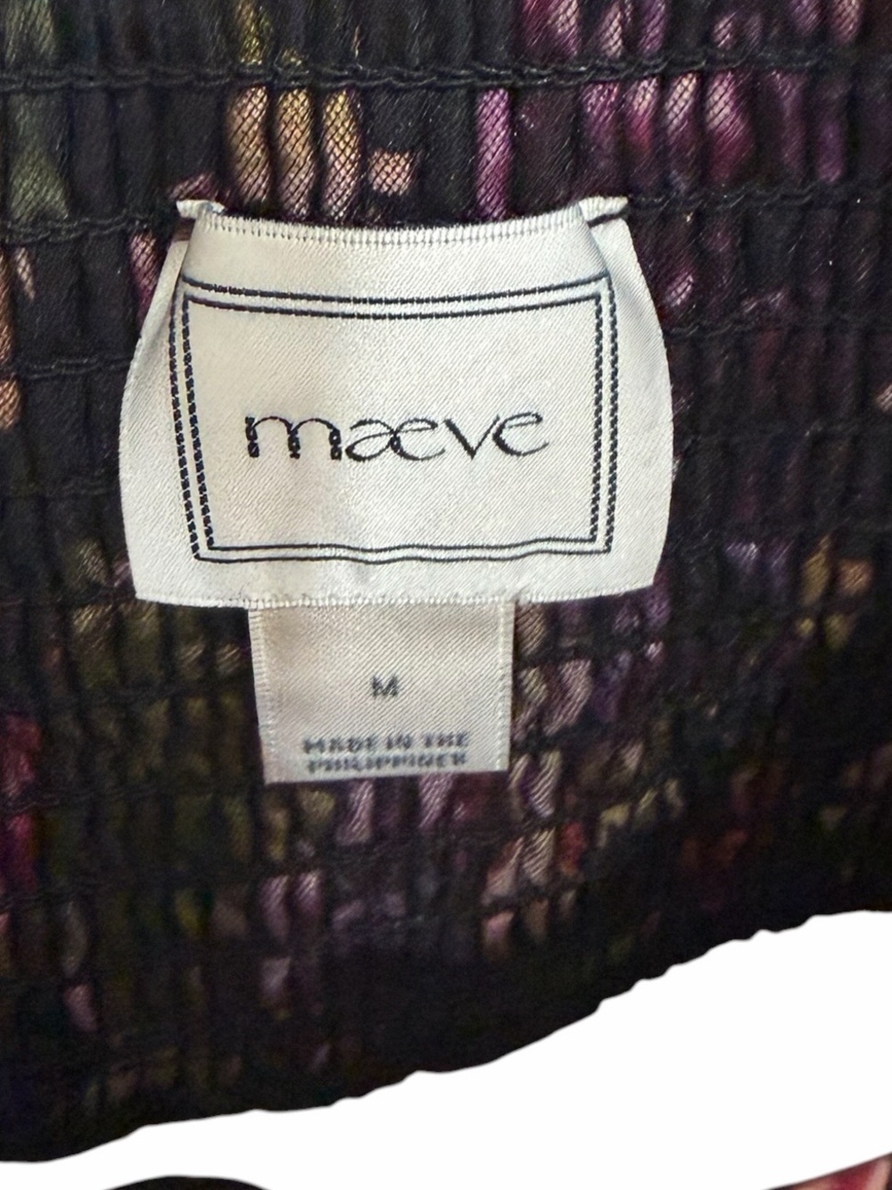 Maeve Floral Lace Bustier Mesh Fruit dress Size Medium - Picture 4 of 7